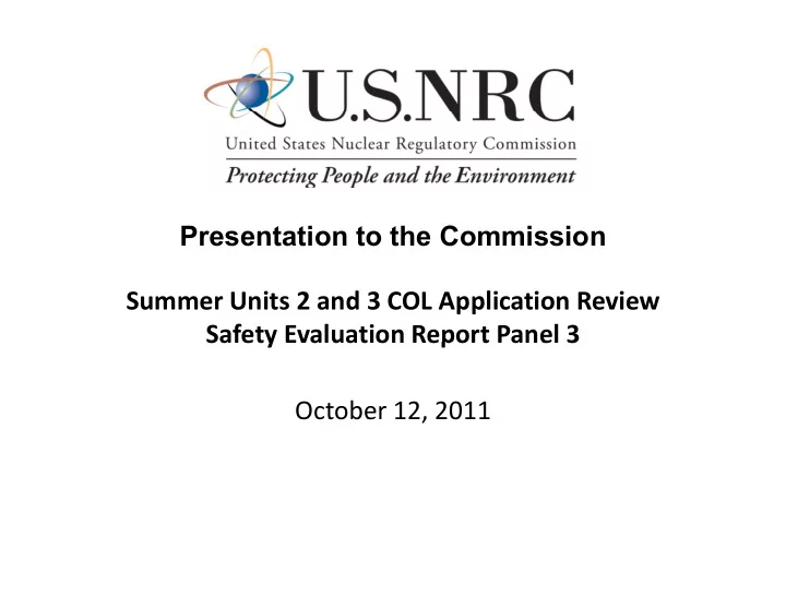 presentation to the commission summer units 2 and 3 col