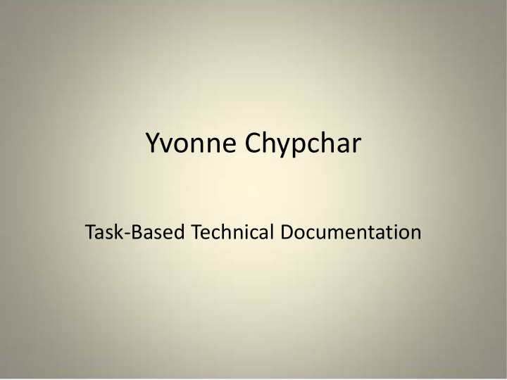 yvonne chypchar