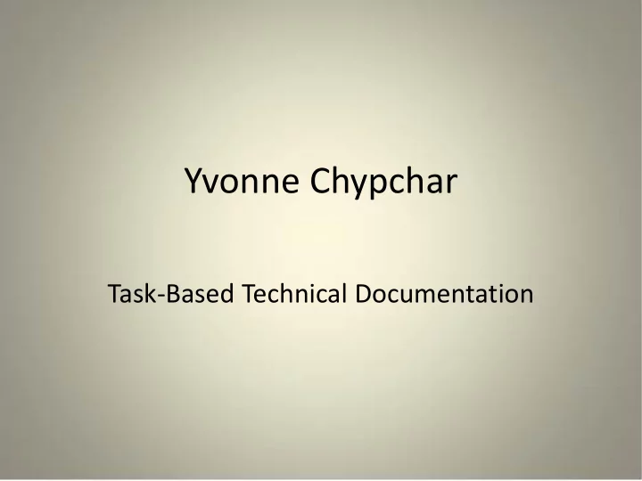 yvonne chypchar