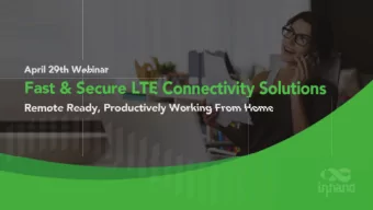Fast &amp; Secure LTE Connectivity Solutions  Fast &amp; Secure LTE Connectivity Solutions  Remote