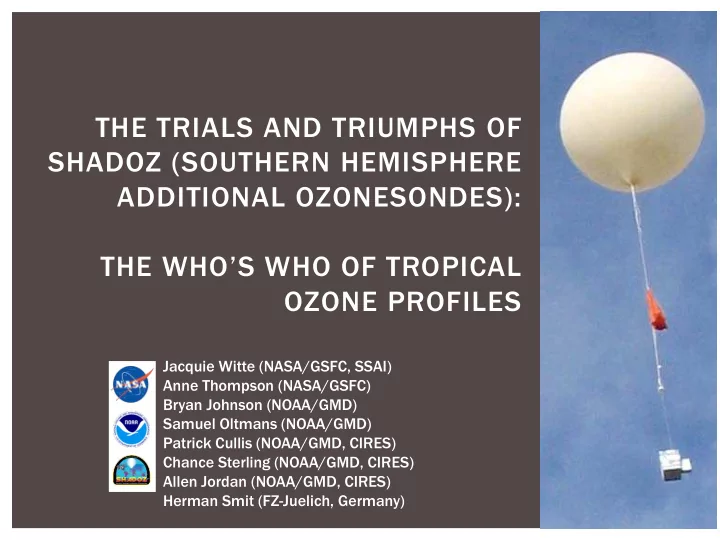 the trials and triumphs of shadoz southern hemisphere