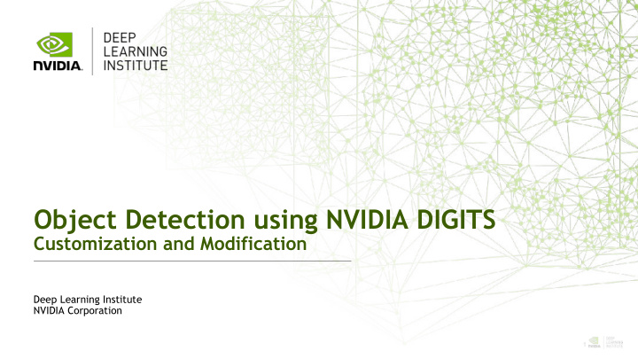 object detection using nvidia digits