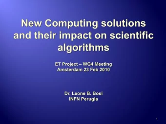 1  All Science fields require even more  computing power, and GPU computing  starts to be a