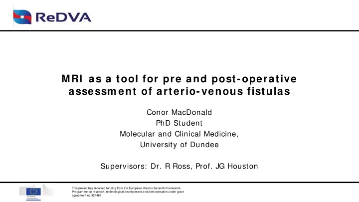 mri as a tool for pre and post operative assessm ent of