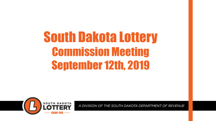 south dakota lottery