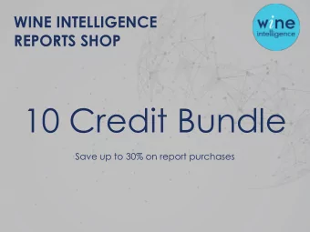 10 Credit Bundle  Save up to 30% on report purchases  Select from any type of report  available: