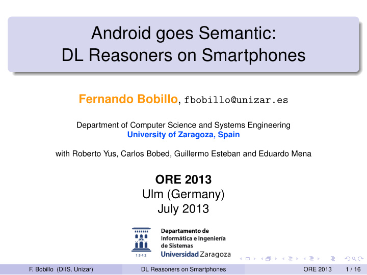 android goes semantic dl reasoners on smartphones