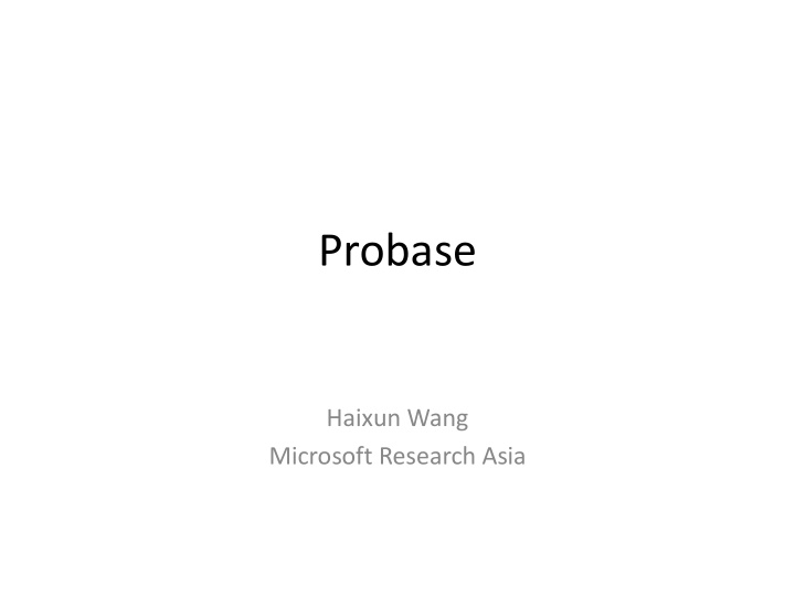 probase