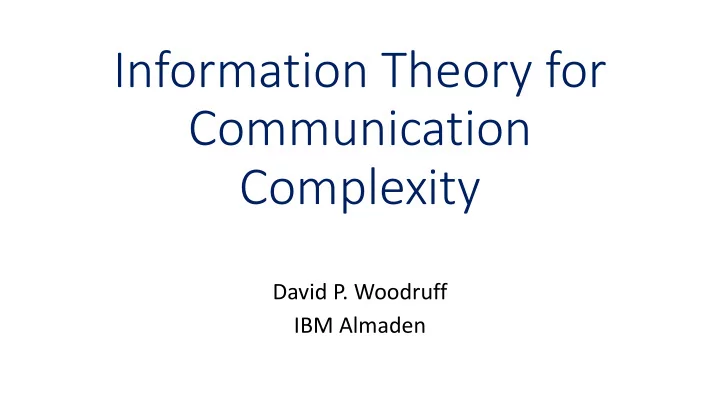 communication