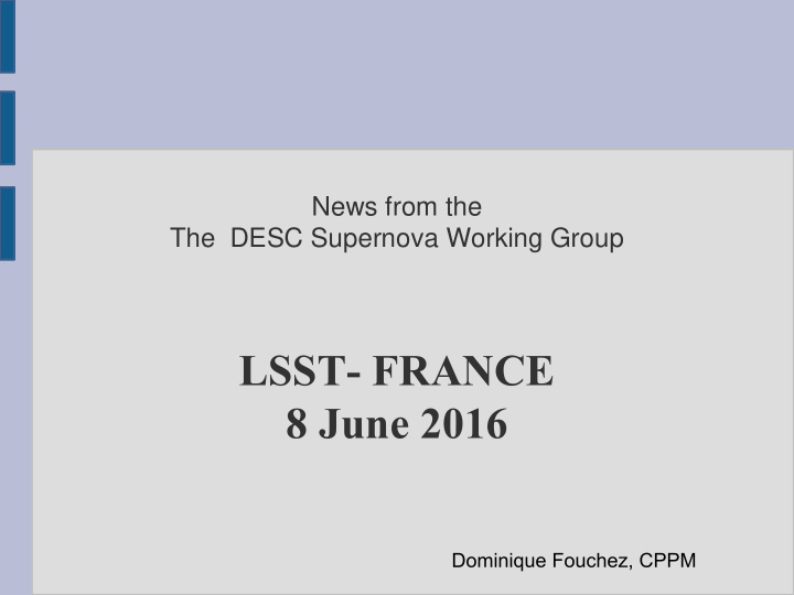 lsst france 8 june 2016