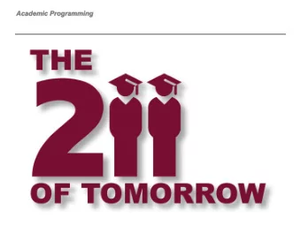 Academic Programming  Academic Programming  FACILITATING TEAM  Team Roster  Community Chairs  Peter