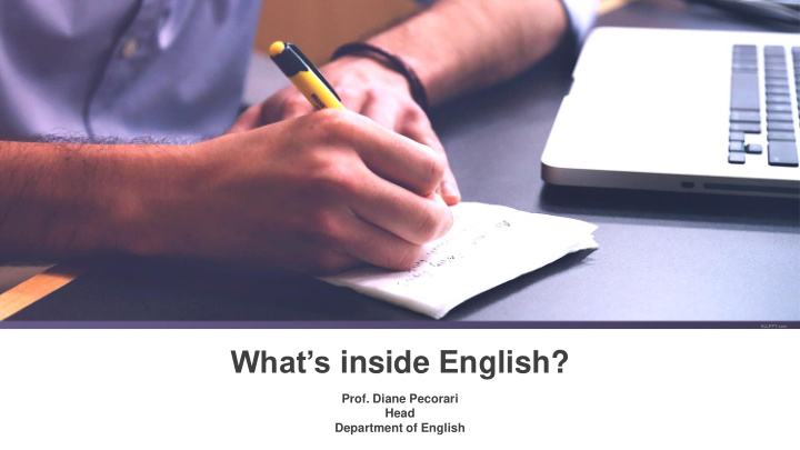 what s inside english