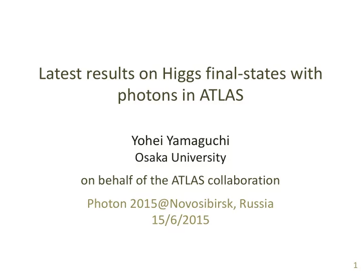 photons in atlas