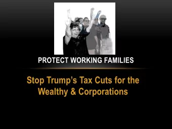 Wealthy &amp; Corporations  THANKS TO ALL OUR PARTNERS MODERATOR  HEATHER BOOTH, FIELD