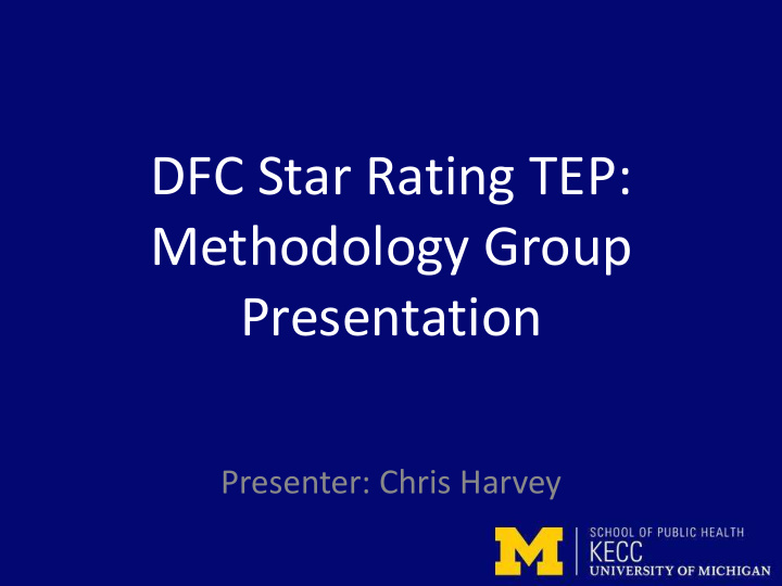 dfc star rating tep