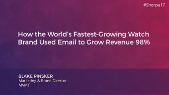 Marketing &amp; Brand Director  MVMT  Speaker Headshot  Marketing &amp; Brand Director, MVMT