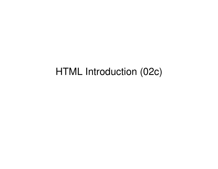 html introduction 02c our plan