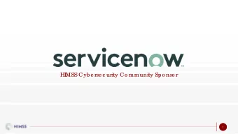 HI  MSS Cyb e rse c urity Co mmunity Spo nso r  1  Se c urity F  unda me nta ls  b a se d o n the