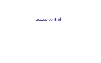 access control  1  last time  two phase commit  and delayed messages  simplifjcations in assignment