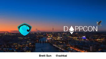 Brett Sun  @sohkai  Building Modular Organizations   and the governance structures