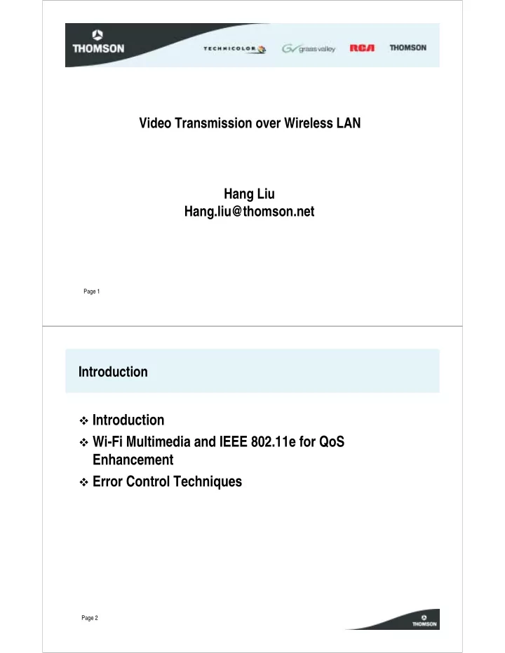 introduction wi fi multimedia and ieee 802 11e for qos