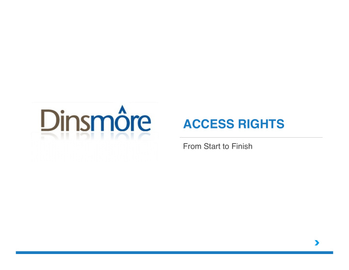 access rights