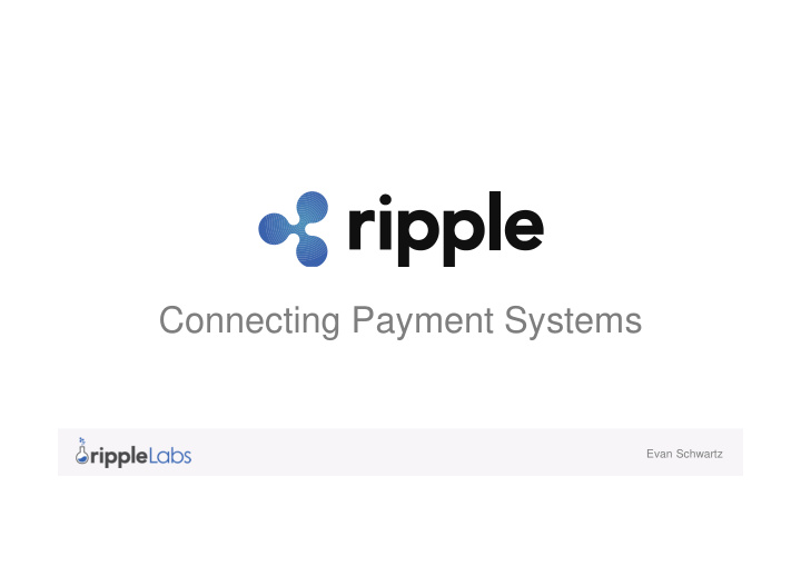 connecting payment systems