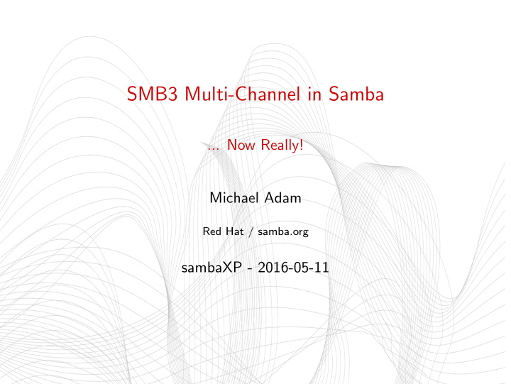 smb3 multi channel in samba