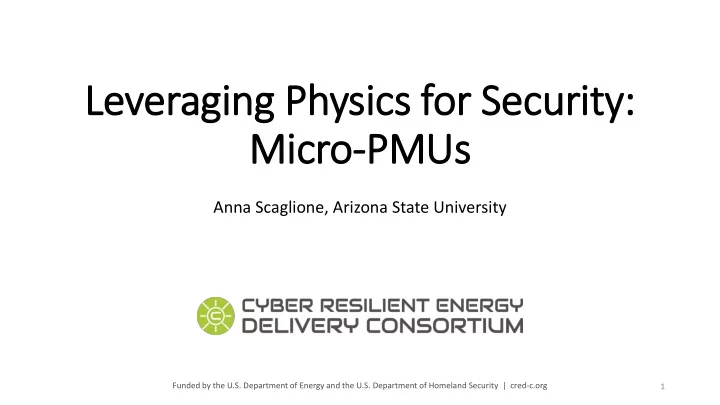 leveragi aging g physi sics cs for or se secu curi rity