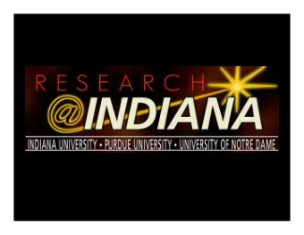 iUniverse  A Collaborative  Information Universe for IU  Investigator:  Katy Brner