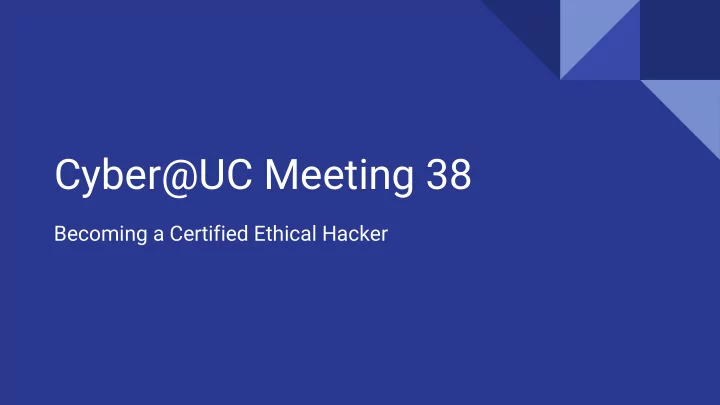 cyber uc meeting 38