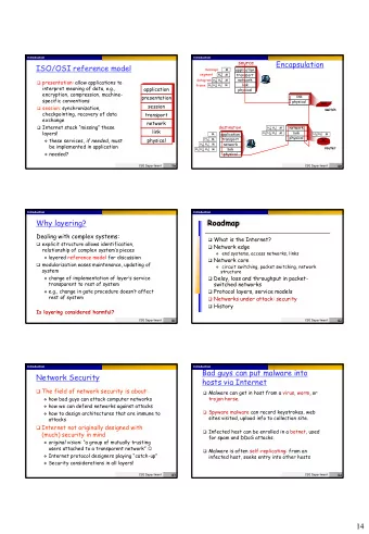 14  Introduction  Introduction  Bad guys can put malware into Example:   hosts