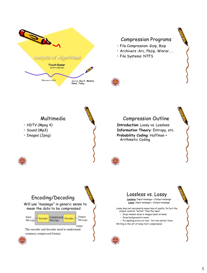 compression programs