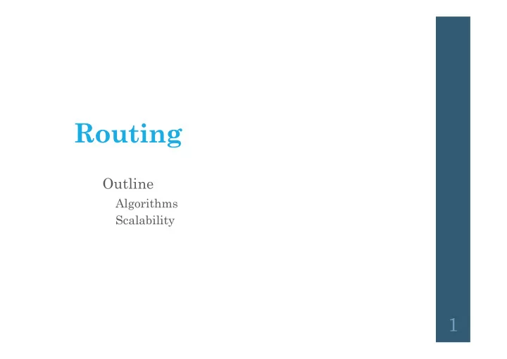 routing