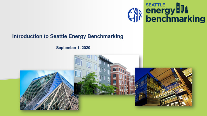 introduction to seattle energy benchmarking