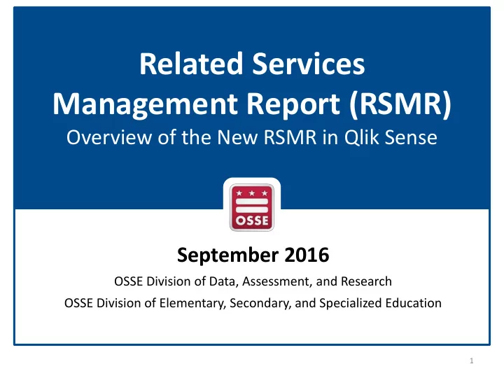 related services