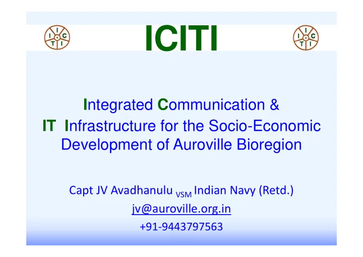 iciti iciti