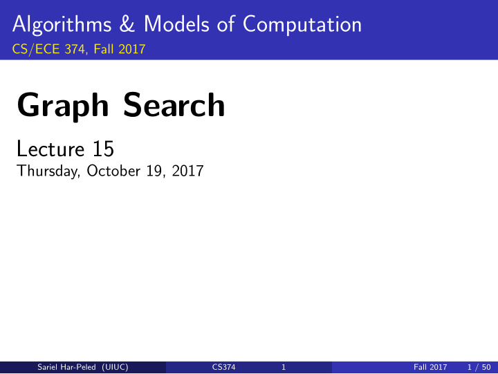 graph search