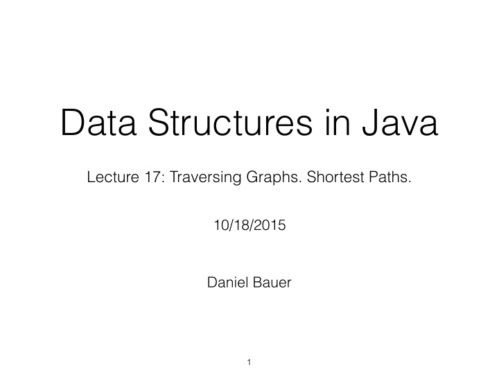 data structures in java