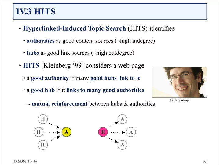iv 3 hits