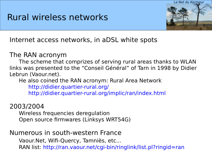 rural wireless networks