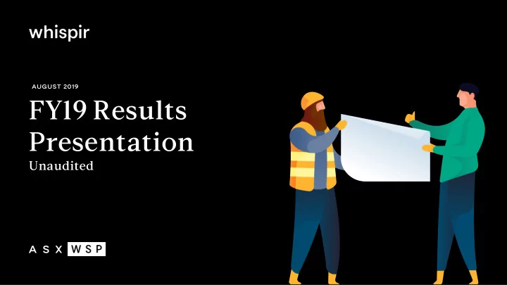 fy19 results presentation