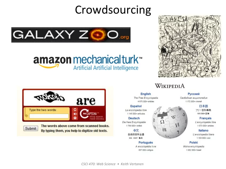crowdsourcing