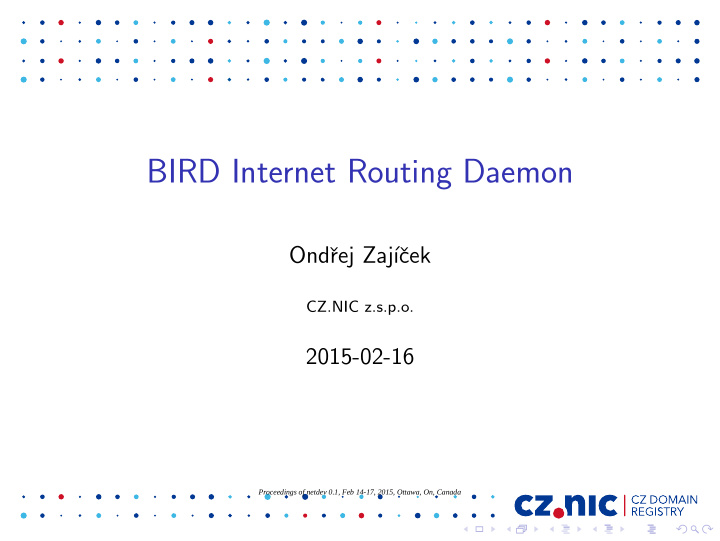 bird internet routing daemon