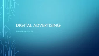 DIGITAL ADVERTISING  AN INTRODUCTION  EQUINET ACADEMY G1  2  ARE YOU PREPARED FOR CHANGE ?  Who