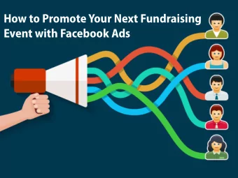 How to Promote Your Next Fundraising  Event with Facebook Ads Consultant: Digital marketing, PR and