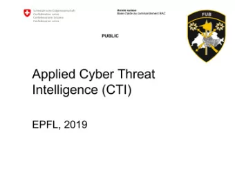 Agenda  What is Cyber Threat Intelligence  (CTI)  Sandbox Malware analysis  Debugger