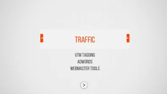 Traffic  UTM Tagging  AdWords  WebMaster Tools  UTM TAGGING  Where does my traffic come from?  UTM