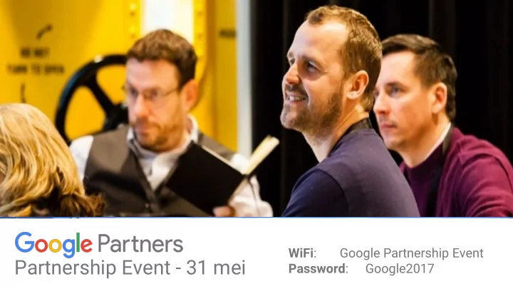 partnership event 31 mei