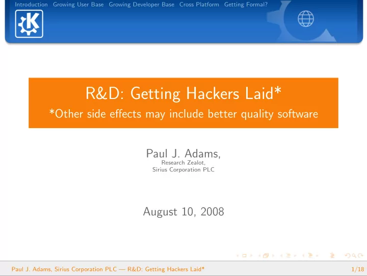 r d getting hackers laid